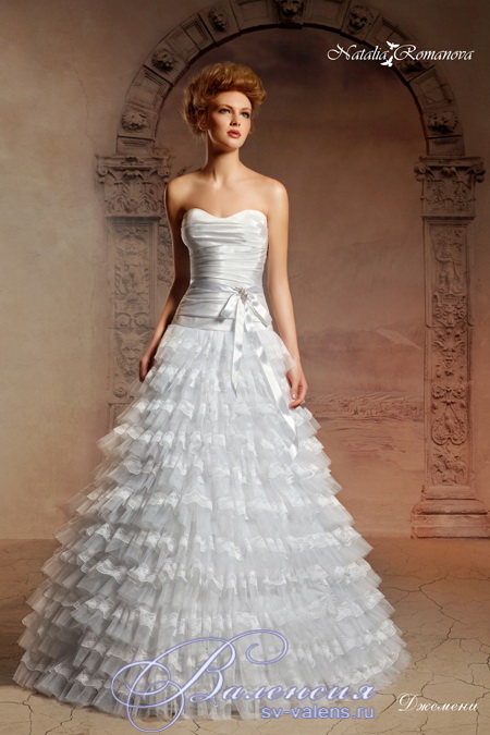 свадебное платье в стиле принцесса