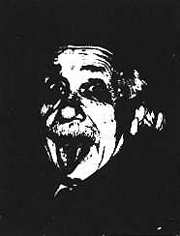 портрет альберта эйнштейна