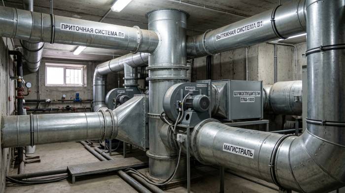 Централизованная вентиляционная система в многоквартирном доме Владивостока